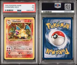 1999 Base Set Charizard Pokemon TCG Holo Rare Card PSA 3 - Image 1