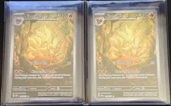 Lot of (2) Ninetales 199/197 Obsidian Flames Illustration Rare Pokemon TCG - Image 1