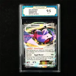 TQG 9.5 MINT+ 2016 Pokemon ENG Genesect EX 64/124 R - Image 1