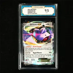 TQG 9.5 MINT+ 2016 Pokemon ENG Genesect EX 64/124 R - Image 2