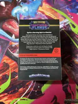 Pokemon TCG Mega Evolution Phantasmal Flames Booster Bundle SEALED - Image 2