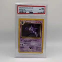 CARTA POKEMON HAUNTER 29/102 (2000) 1 EDIZIONE - ITA - PSA 6 - POP 1 !! - Image 1