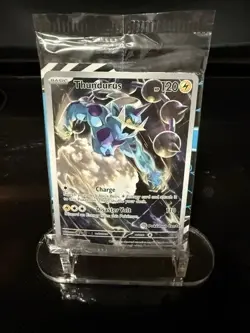 Pokemon SEALED Thundurus SVP 209 Black Bolt ETB Promo!! - Image 1