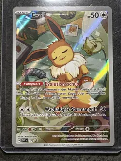 Pokemon Evoli SVP 173 Deutsch Black Star Promo Karte TCG - Image 1