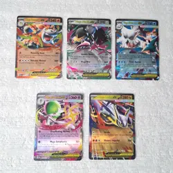 Pokemon Mega Evolution Double Rare ex Lot of 5 - Image 1