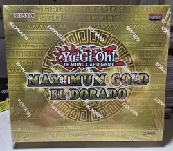 Maximum Gold El Dorado Yugioh TCG Mini-Box Sealed 4 Packs Inside - Brand New! - Image 1