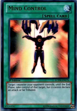 Mind Control LCYW-EN176 Legendary Collection 1st Edition Holo Yugioh NM - Image 1