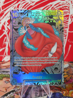 PROXY One Piece Card Buggy Manga Op09 English Proxy Card CUSTOM - Image 1