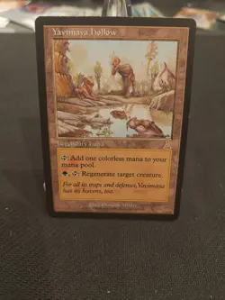 Magic the Gathering Yavimaya Hollow Card Urza's Destiny WoTC MP - Image 1