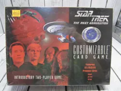 Star Trek Next Generation Klingon Two player Customizable Card Game Brand NEW - Image 1