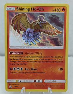 Shining Ho-Oh SM70 Shining Legends Holo NM Pokemon Card 2017 - Image 1