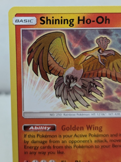 Shining Ho-Oh SM70 Shining Legends Holo NM Pokemon Card 2017 - Image 2