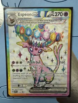 Espeon ex SVP175 Sv: Scarlet & Violet Promo Cards Holo - Image 1