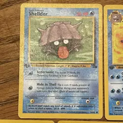 1st Edition Fossil 1999 Pokemon Card Lot 8 Cards Vintage WOTC - Image 3