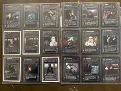 Lot of 136 Dark Side Star Wars CCG Cards (No Dupes, LP/NM Condition) - Image 1