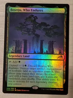 Boseiju, Who Endures Kamigawa: Neon Dynasty Foil - Image 1