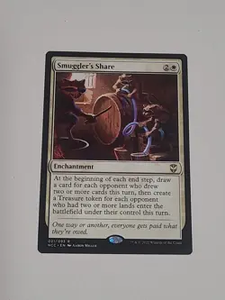 1x Smuggler's Share - Streets of New Capenna: Commander NM MTG - Image 1