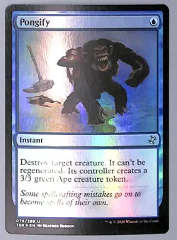 Pongify - Foil - 79 - Time Spiral: Remastered (TSR) MTG - Image 1