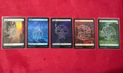 Full Art Land Set - Marvel’s Spider-Man SPM Magic The Gathering MTG Non Foil Lot - Image 1