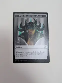 MTG - Oko, Shadowmoor Scion/Elk Token - Lorwyn Eclipsed NM/M Condition - Image 1