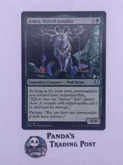 Anara, Wolvid Familiar Commander Legends Regular - Image 1