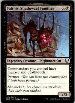 Magic | CMR | Falthis, Shadowcat Familiar | 126 | Normal | NM - Image 1