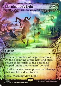 Morningtide's Light - #0301 FOIL - Showcase M Lorwyn Eclipsed M/NM English MTG - Image 1