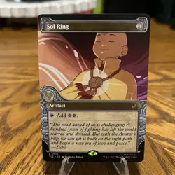 Sol Ring (Showcase) Avatar: The Last Airbender: Eternal-Legal Regular - Image 1