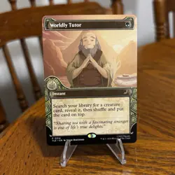 Worldly Tutor (Showcase) Avatar: The Last Airbender: Eternal-Legal Regular MTG - Image 1