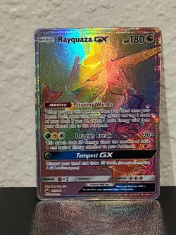 Rayquaza GX - 177/168 - Secret Rare, English Pokemon Celestial Storm - Image 2