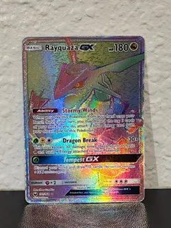 Rayquaza GX - 177/168 - Secret Rare, English Pokemon Celestial Storm - Image 3