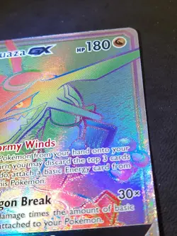 Rayquaza GX - 177/168 - Secret Rare, English Pokemon Celestial Storm - Image 4