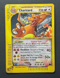 Charizard Crystal Type Skyridge 146/144 Secret Rare Holo Pokemon 2003 - Image 5