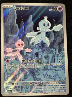 Pokemon Karte TCG Quabbel WHT 126/086 Art Rare Weiße Flammen NM De - Image 1