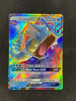 2019 Pokemon Sun & Moon Gyarados Gx Black Star Promo #SM212 - Image 1