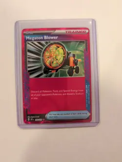 Pokemon Megaton Blower 182/191 SV Base Gold Secret Rare NM - Image 1