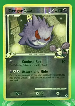 Gengar GL 40/111 Rising Rivals Reverse Holo Pokemon TCG - MP - Image 1