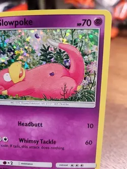 Slowpoke 5/12 Confetti Holo 2018 McDonalds Promo Pokemon TCG - Image 3