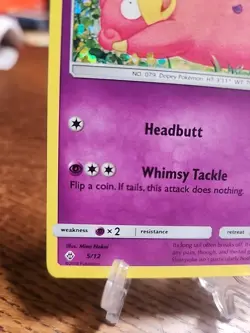 Slowpoke 5/12 Confetti Holo 2018 McDonalds Promo Pokemon TCG - Image 4