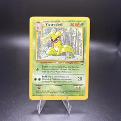 Pokemon TCG Victreebell Base Set 2 32/130 Regular Unlimited Rare - Image 1