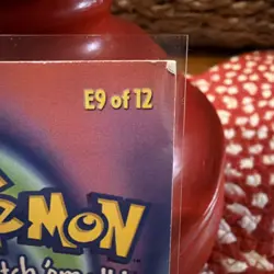 1999 Blastoise Topps Pokemon Movie Edition Black Logo E9 of 12 Holo - Image 3