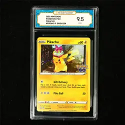 TQG 9.5 MINT+ 2022 Pokemon ENG Pikachu SWSH234 Promo - Image 2