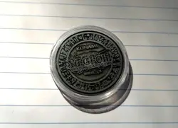 Yu-Gi-Oh! Scapegoat - YCS Pre-Reg Coin - Silver - Image 2