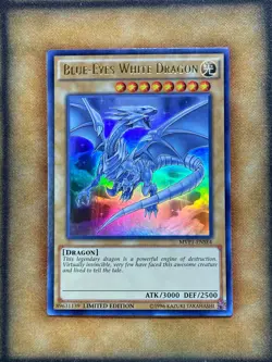 Yugioh Blue-Eyes White Dragon MVP1-ENSE4 Ultra Rare Limited Edition NM - Image 1