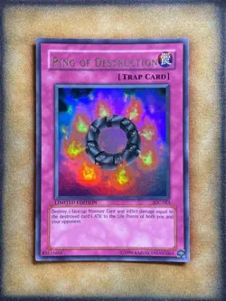 Yugioh Ring of Destruction IOC-SE3 Ultra Rare Limited Edition NM - Image 1