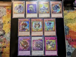 YU-GI-OH BLMM COMPLETE CHIBI SECRET RARE SET NM - Image 1