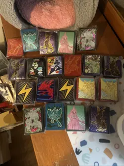 20 NEW Various Sets Pokemon TCG ETB Card Sleeves Lot.65ct. - Image 1