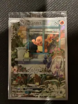Pokemon TCG Obsidian Flames Charmander Sealed Promo Card 044 - Image 1