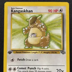 Kangaskhan 21/64 Jungle 1st Edition Non-Holo WOTC Pokemon Card Near Mint NM - Image 2