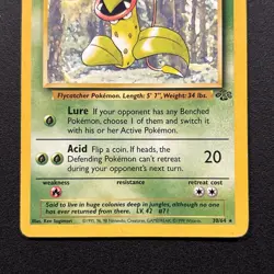 Victreebel 30/64 Jungle Regular Vintage Pokemon Card Near Mint NM - Image 3